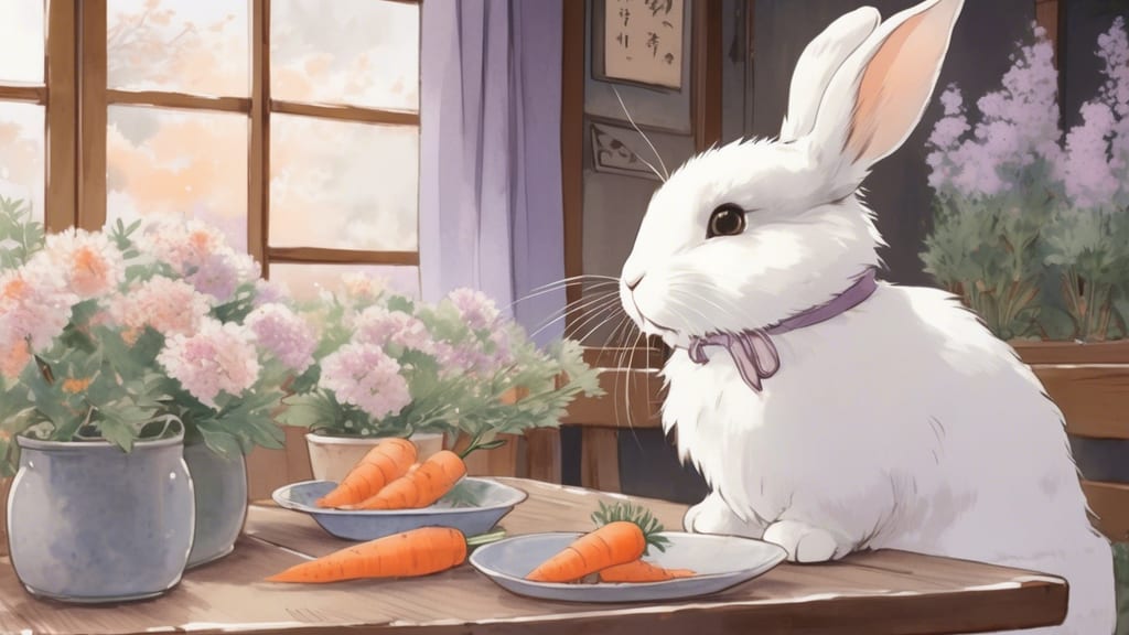 Bunny dining - Rabbit Cafe Cafe in Izumisano, Japan