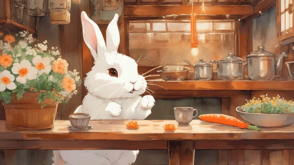 Usagiya - Rabbit Cafe Cafe in Handa, Japan