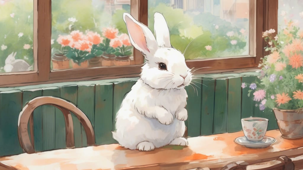 Hungry Rabbit ハングリーラビット - Rabbit Cafe Cafe in Utsunomiya, Japan