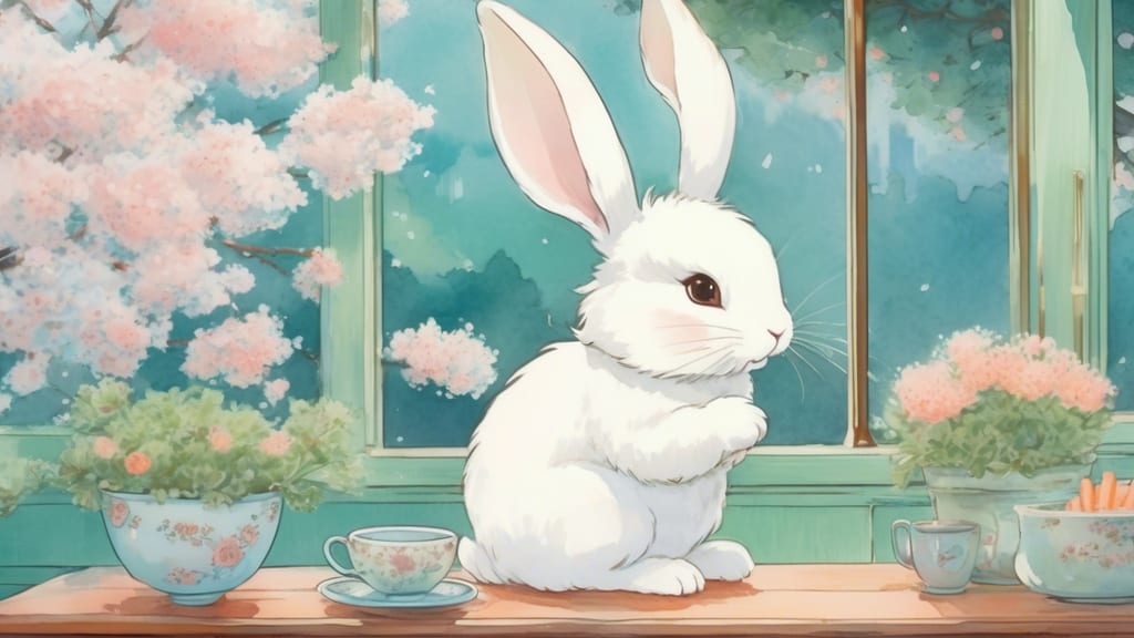 Tea Room Liz - Rabbit Cafe Cafe in Shimonoseki, Japan