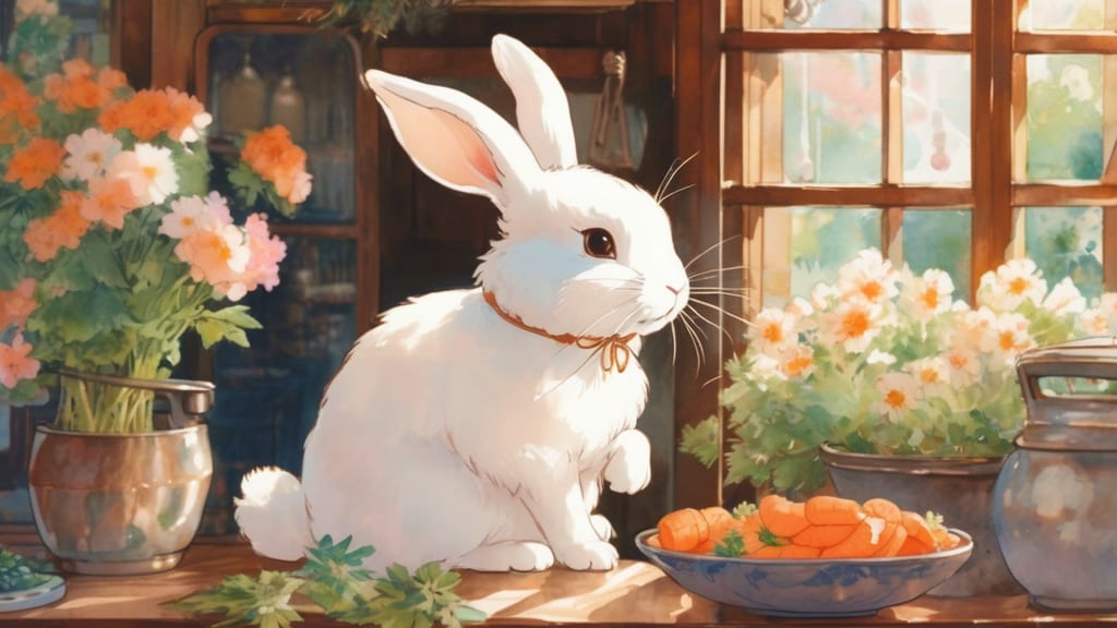 Kujira - Rabbit Cafe Cafe in Hokuto, Japan