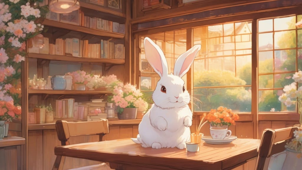 Lounge RABBIT × RABBIT（ラビット×ラビット） - Rabbit Cafe Cafe in Abashiri, Japan
