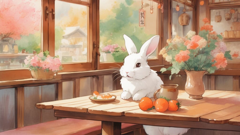 Usagikafe Usagiparadaisu Enoshimaten - Rabbit Cafe Cafe in Fujisawa, Japan