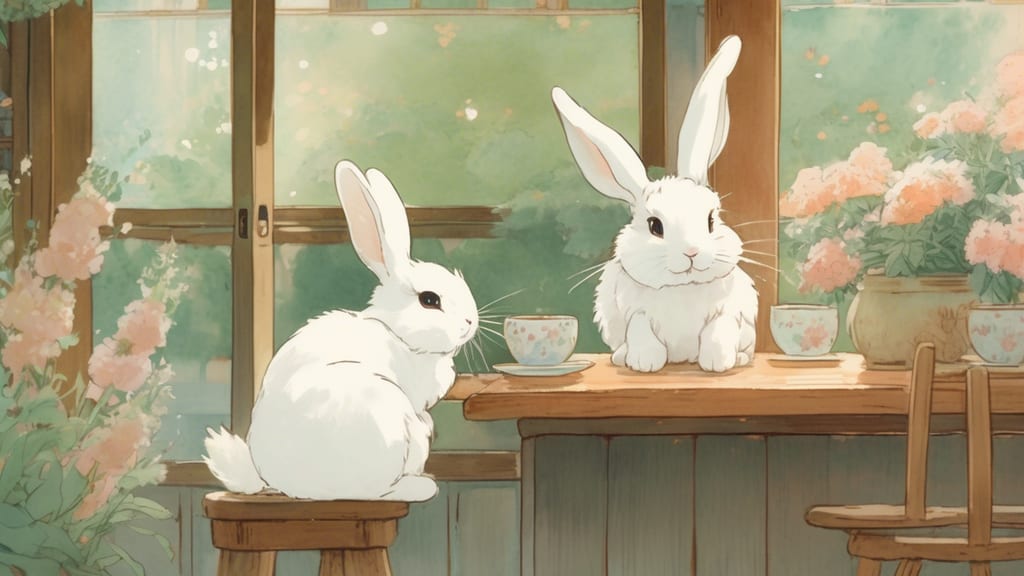Rabbit - Rabbit Cafe Cafe in Kitakyushu, Japan