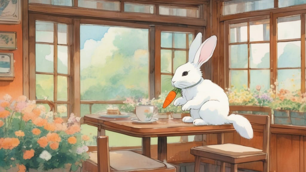 Baguette Rabbit - Rabbit Cafe Cafe in Nagoya, Japan