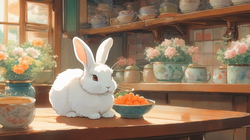 USAGIYA - Rabbit Cafe Cafe in Tamana, Japan