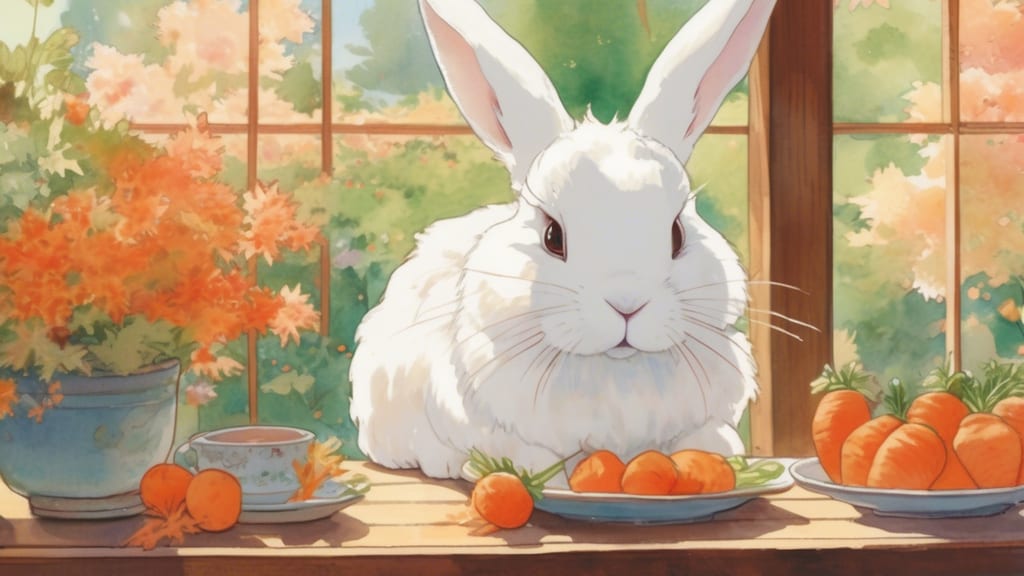 フーカーラビット - Rabbit Cafe Cafe in Ōmura, Japan