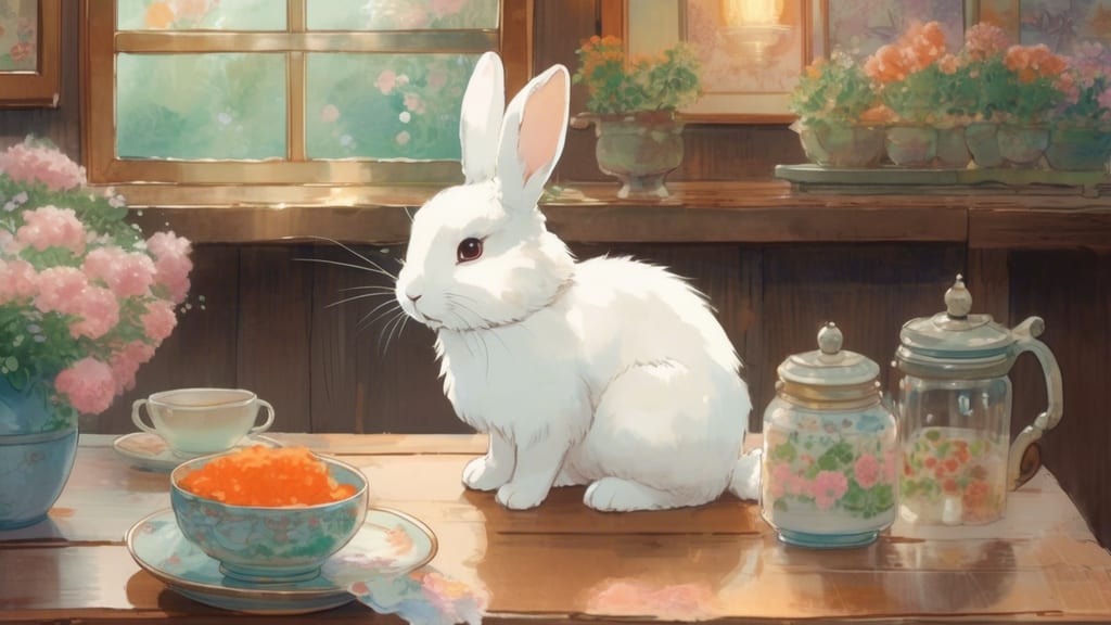 Milk lab Dear Bunny - Rabbit Cafe Cafe in Sapporo, Japan