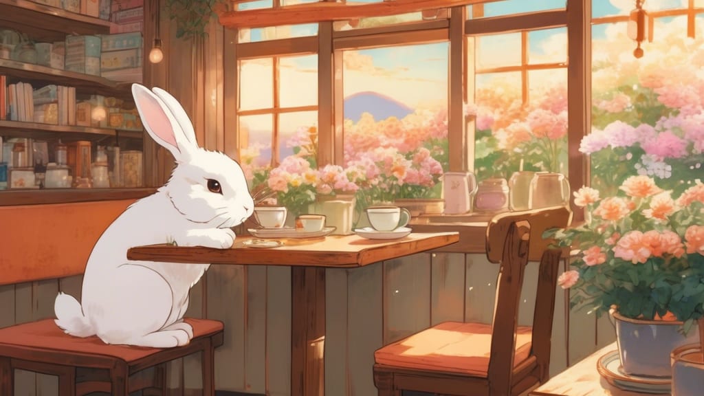 Rabbit Pit - Rabbit Cafe Cafe in Shinagawa City, Japan