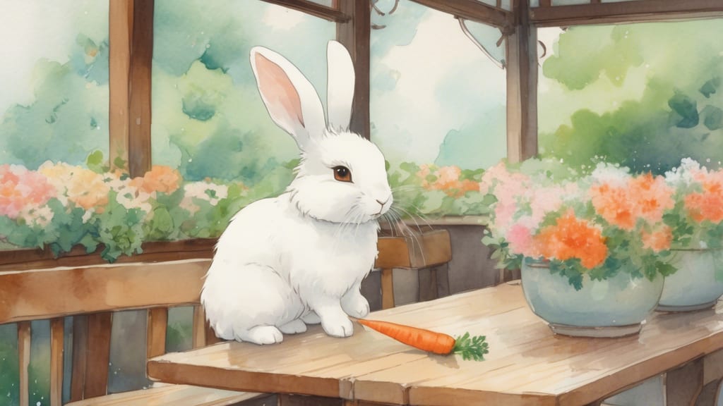 RABbit - Rabbit Cafe Cafe in Osaka, Japan