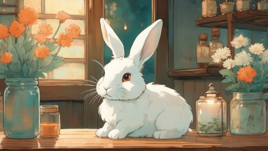 果子 うさぎや - Rabbit Cafe Cafe in Sano, Japan