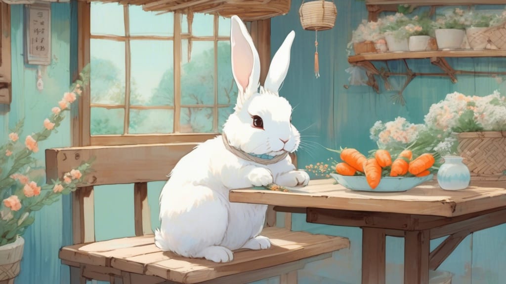 Mount Moriya Rabbit House - Rabbit Cafe Cafe in Suwa, Japan