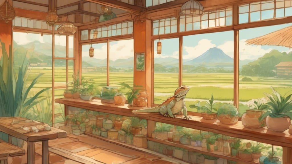 月とcafe - Reptile Cafe Cafe in Kobe, Japan