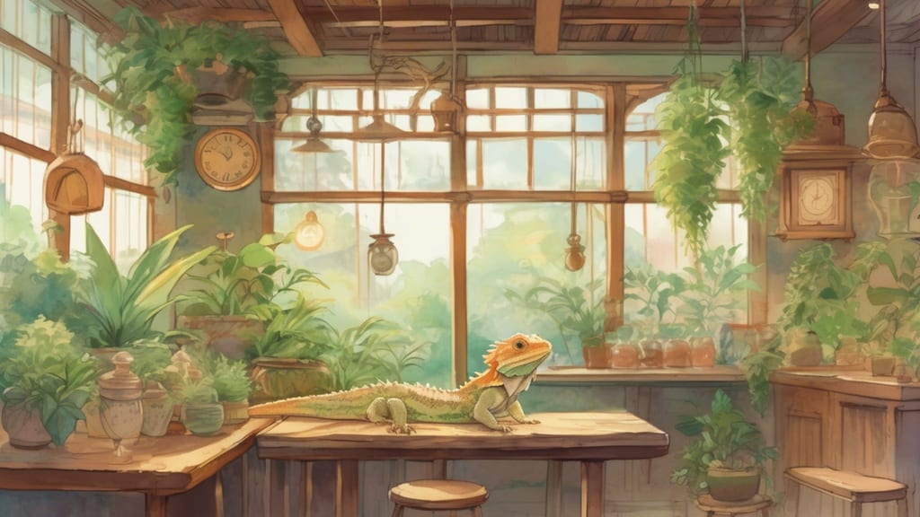 爬虫類カフェedge - Reptile Cafe Cafe in Higashiosaka, Japan