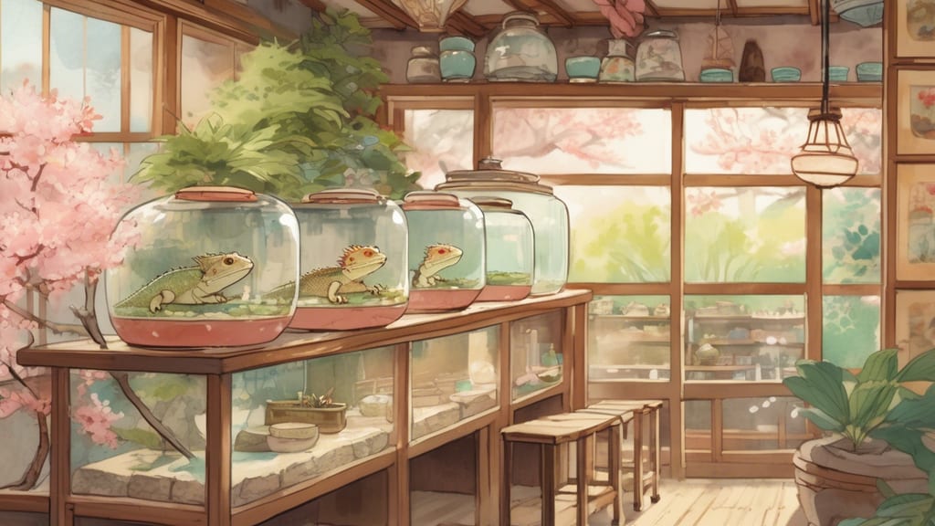 あにまるカフェR.U.D.E.(神戸､爬虫類､小動物､猛禽類等) - Reptile Cafe Cafe in Kobe, Japan