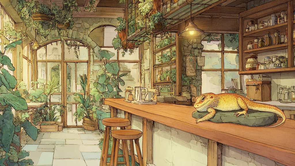 Tokyo Snake Center ~Cafe & Snake~ - Reptile Cafe Cafe in Shibuya, Japan