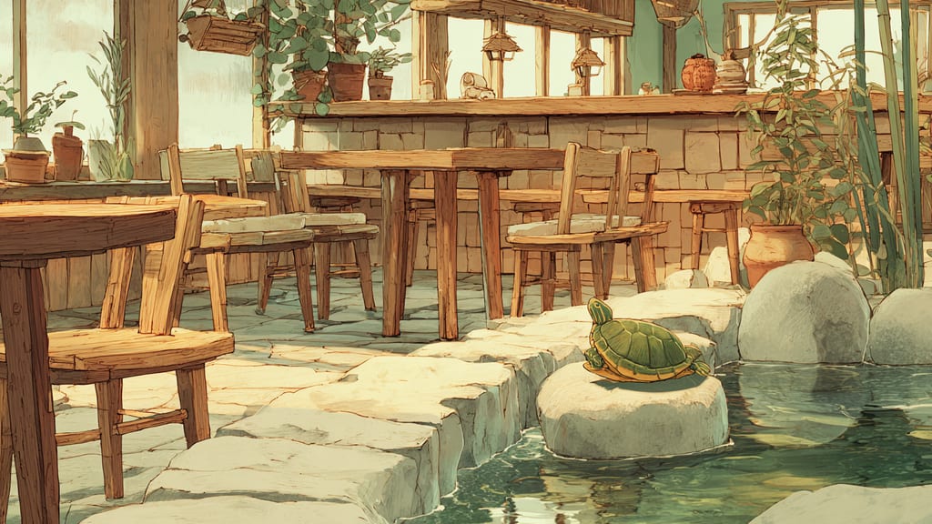 Blue Turtle Farm Mango Cafe - Turtle Cafe Cafe in Miyakojima, Japan